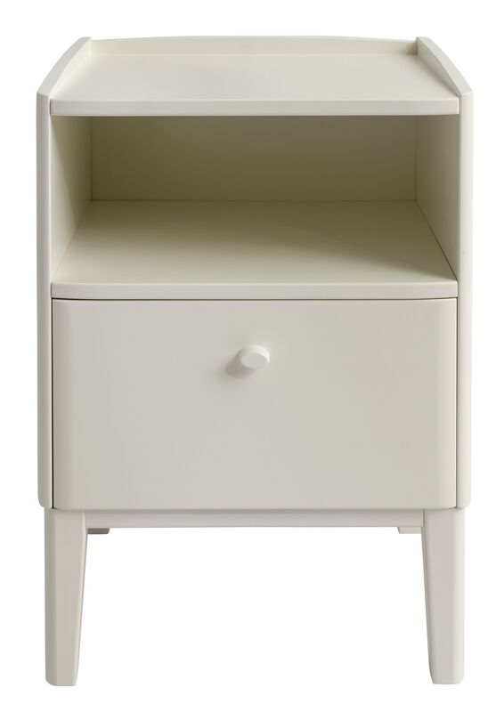 Kiteen Matinea yöpöytä valkoinen